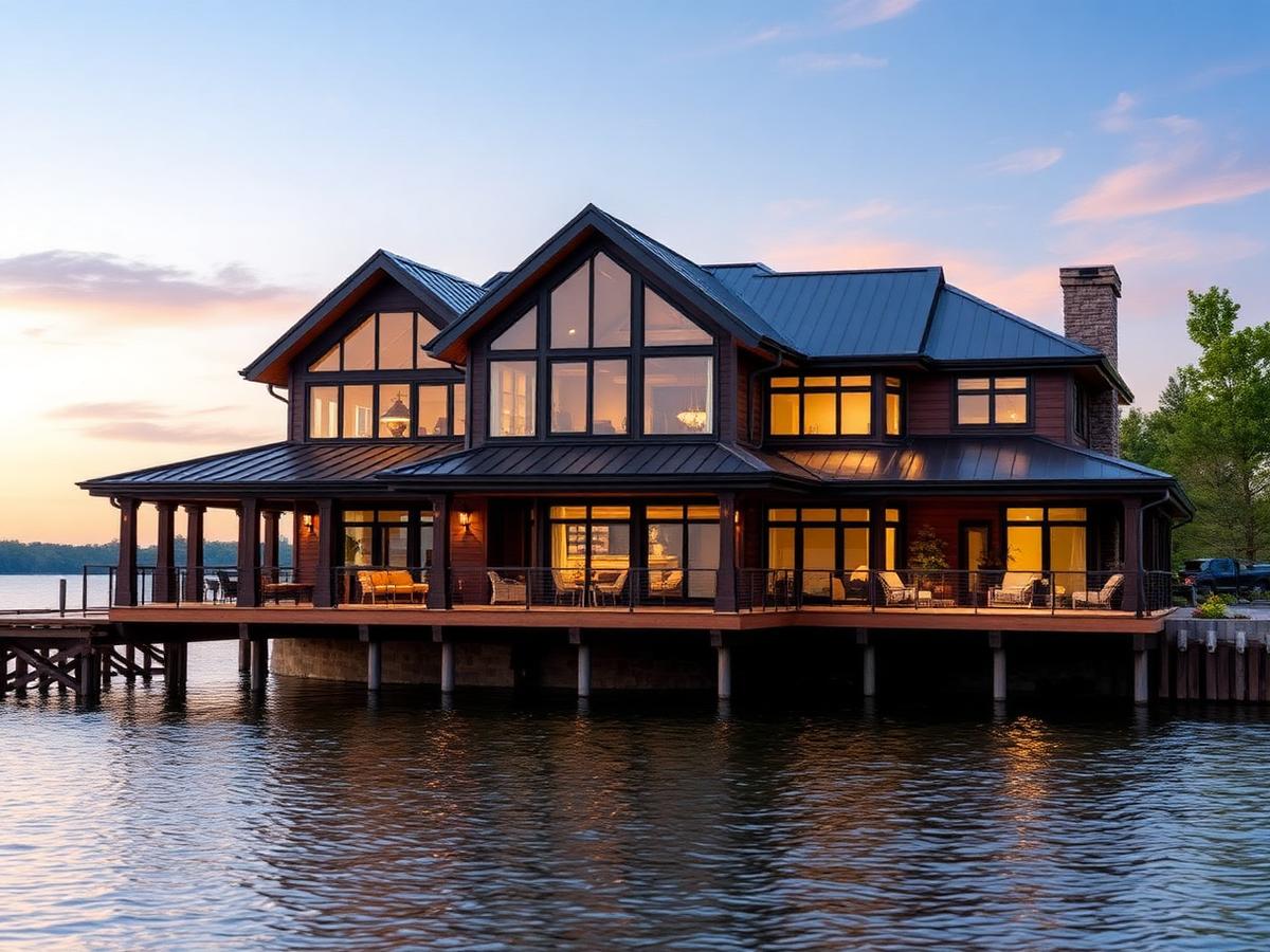 Luxury Lake House